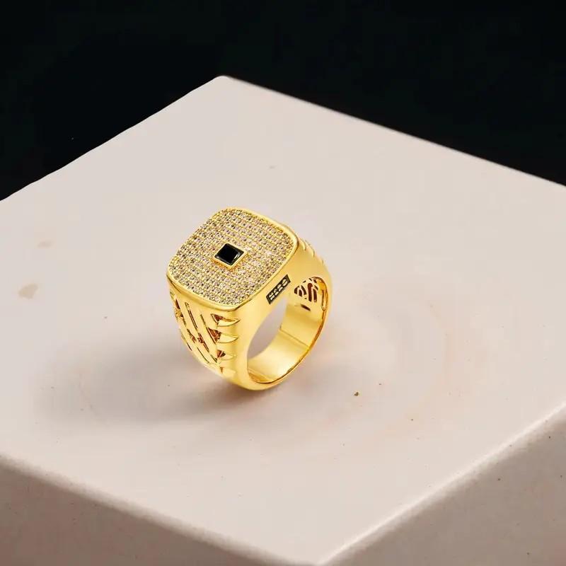 14K Gold Plated Eternity Ring Stackable Cubic Zirconia Gold Band Ring Dainty Diamond Womeno and Man Streetwear Jewelry vintage Dainty Accessories Beautiful Rings Fashion Ring